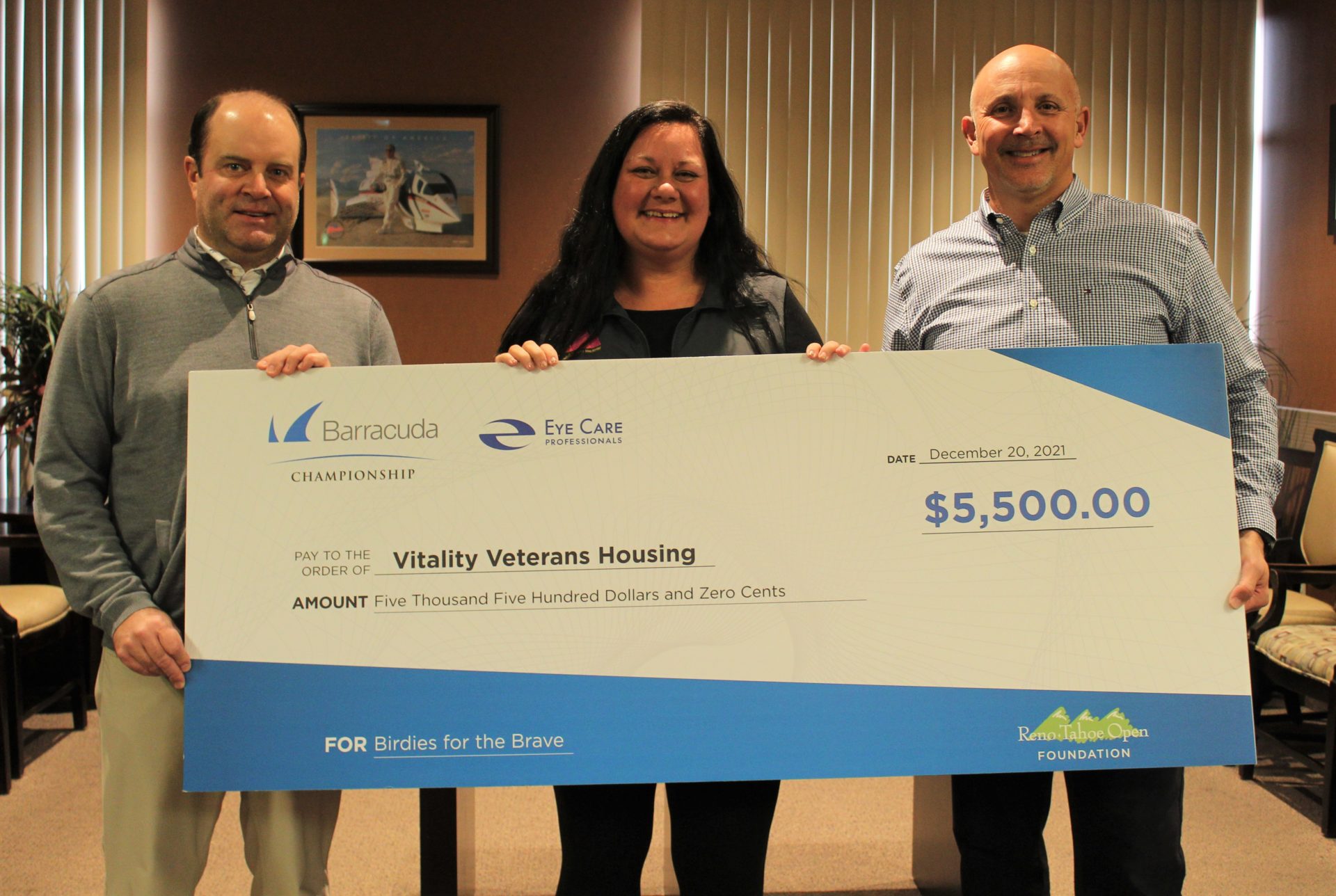 donation to veterans housing Ester Quilici, CEO Vitality Unlimited