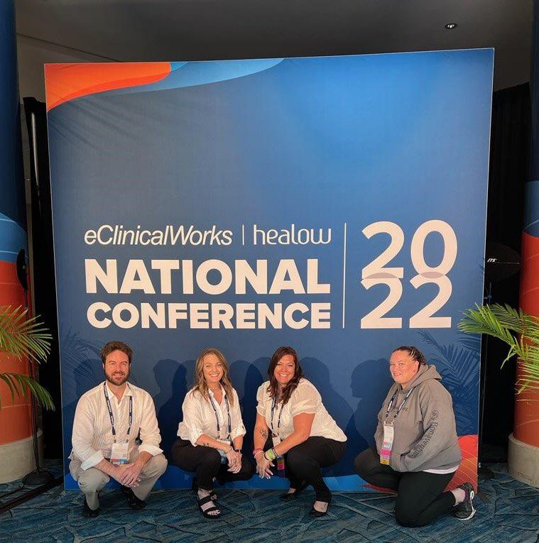 Staff at ECW conference Ester Quilici, CEO Vitality Unlimited